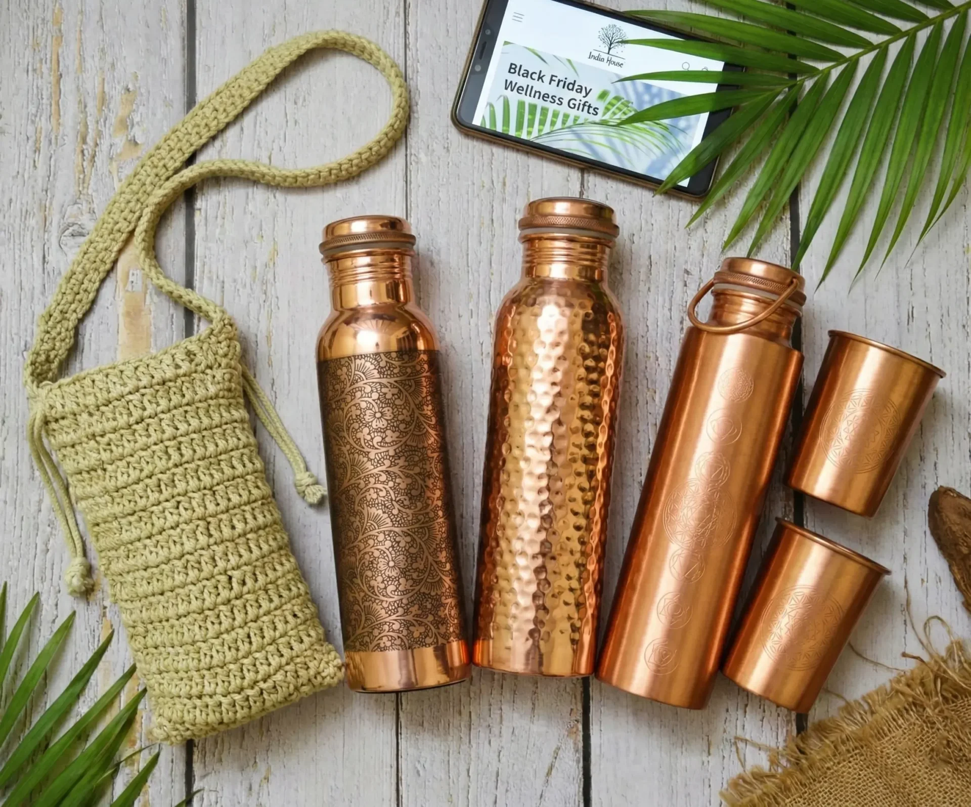 Traditional Indian Copper Vessel